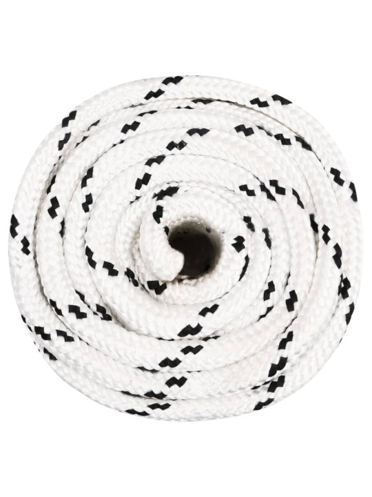 Pracovní lano bílé 20 mm 25 m polyester