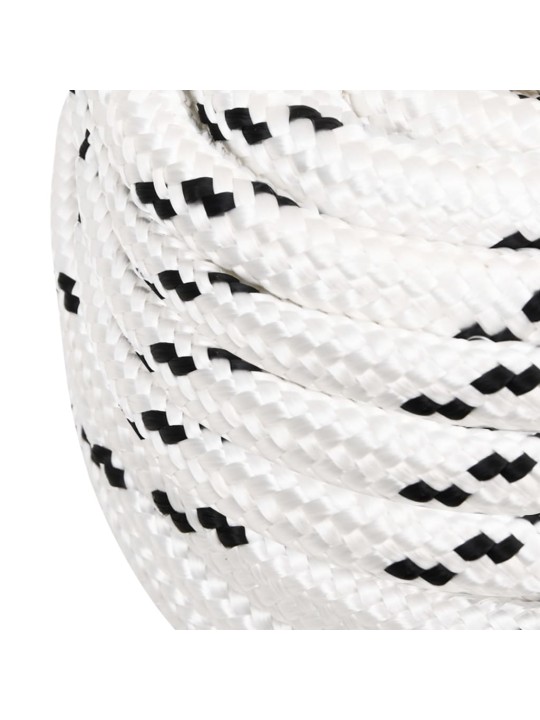 Splétané lodní lano bílé 20 mm x 50 m polyester