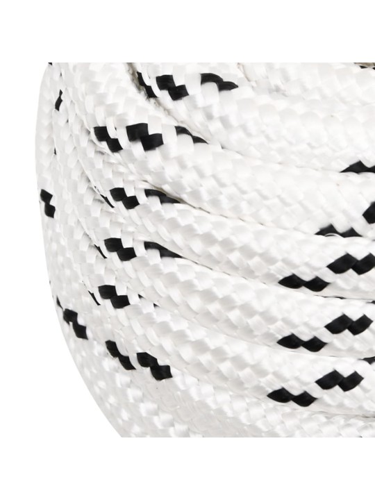 Splétané lodní lano bílé 20 mm x 100 m polyester