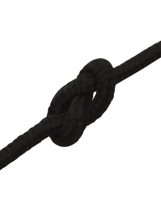 Pracovní lano černé 3 mm 500 m polypropylen