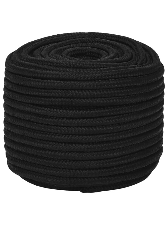 Pracovní lano černé 12 mm 250 m polyester