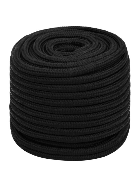 Pracovní lano černé 18 mm 100 m polyester