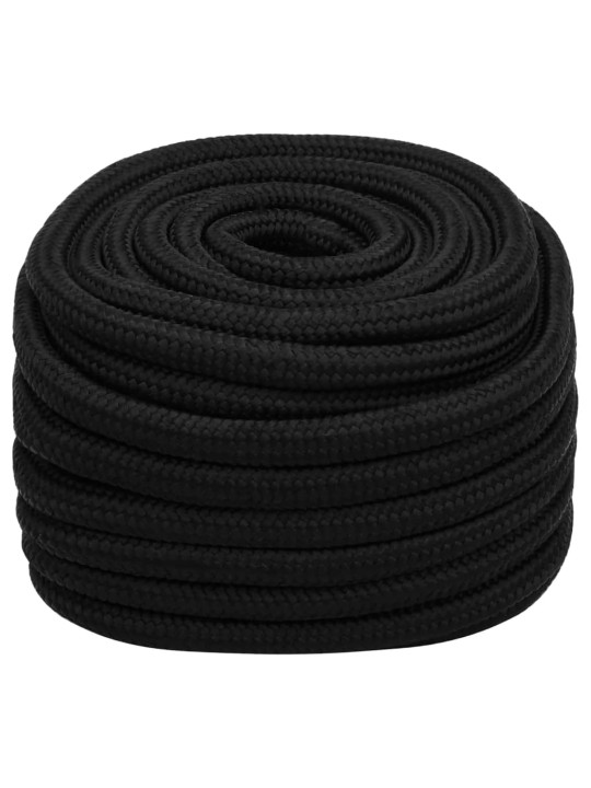 Pracovní lano černé 20 mm 25 m polyester