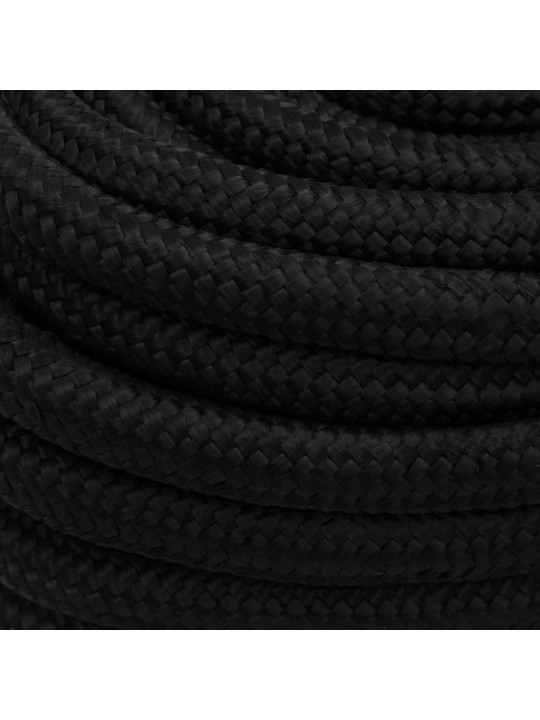 Pracovní lano černé 20 mm 25 m polyester
