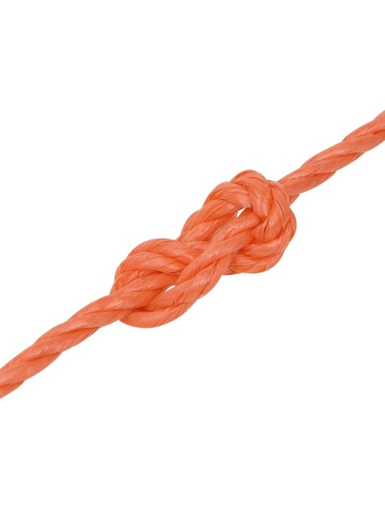 Pracovní lano oranžové 3 mm 100 m polypropylen