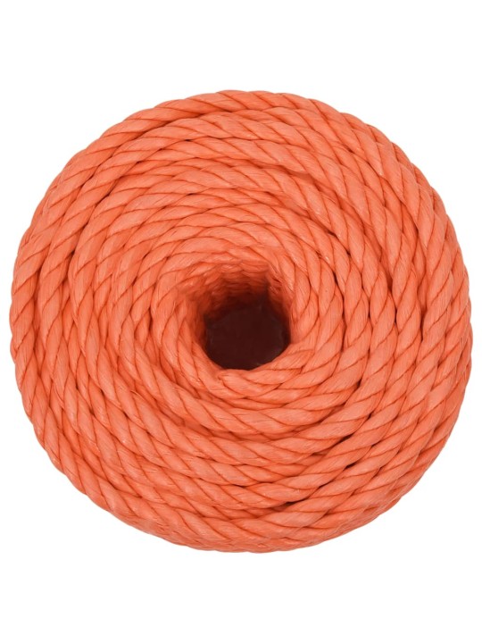Pracovní lano oranžové 10 mm 50 m polypropylen