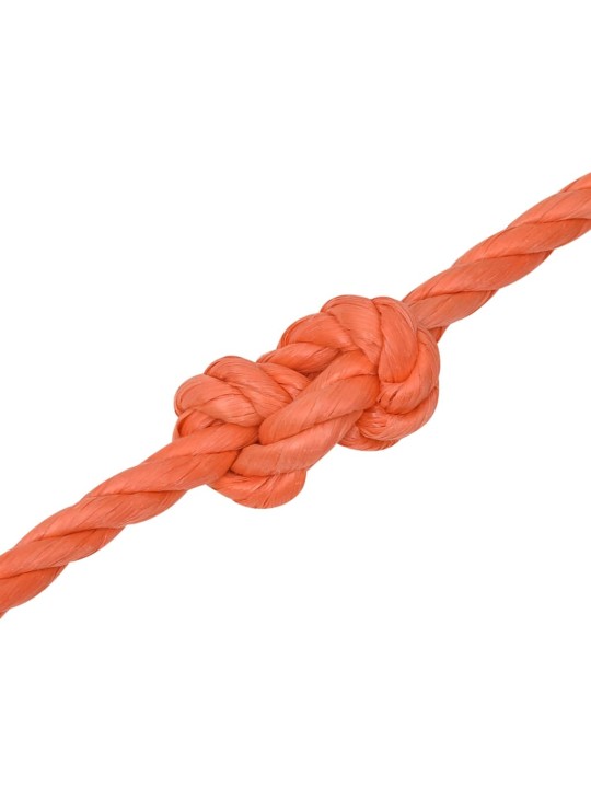 Pracovní lano oranžové 10 mm 50 m polypropylen
