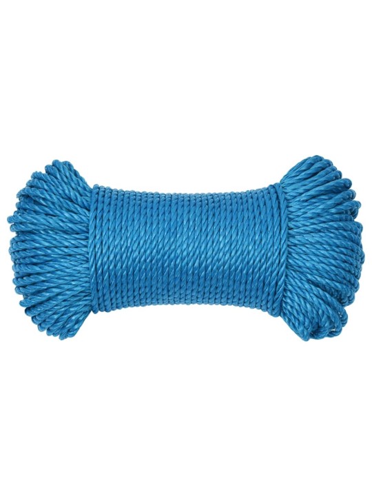 Pracovní lano modré 3 mm 250 m polypropylen