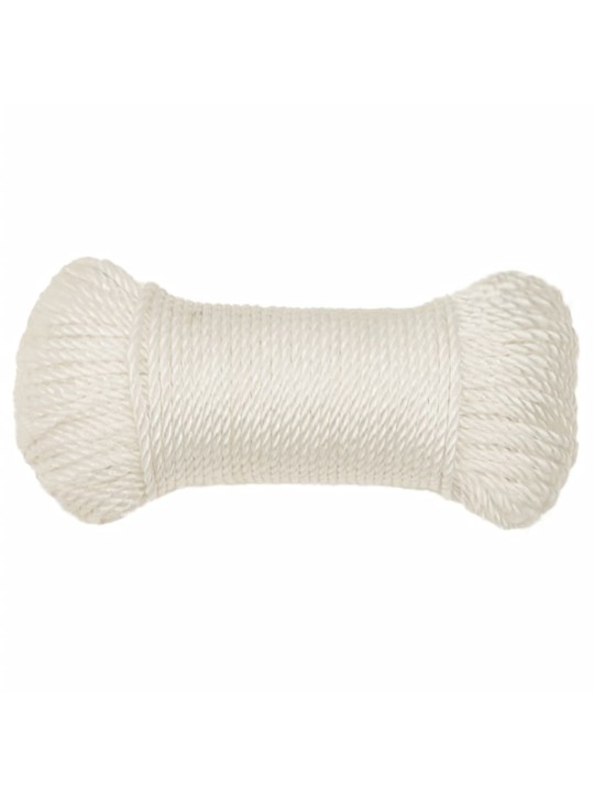 Pracovní lano bílá 3 mm 25 m polypropylen