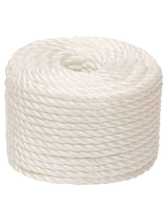 Pracovní lano bílá 10 mm 25 m polypropylen