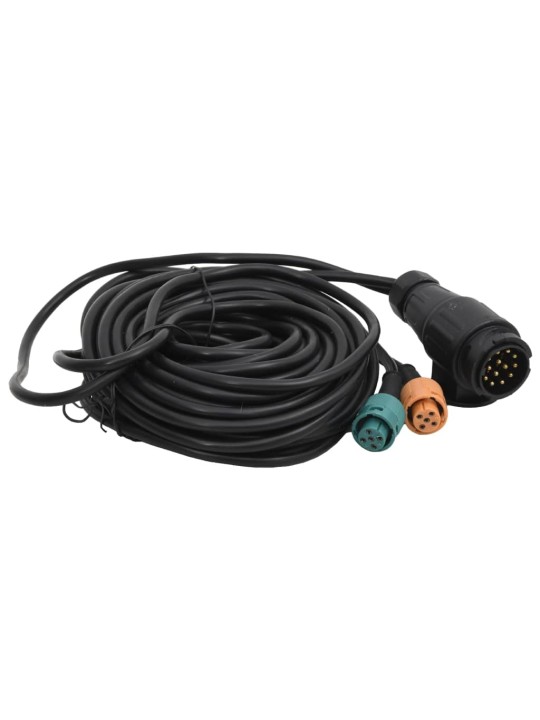 Světla na přívěs 2 ks červená 24 x 5 x 14,5 cm 12V LED žárovky