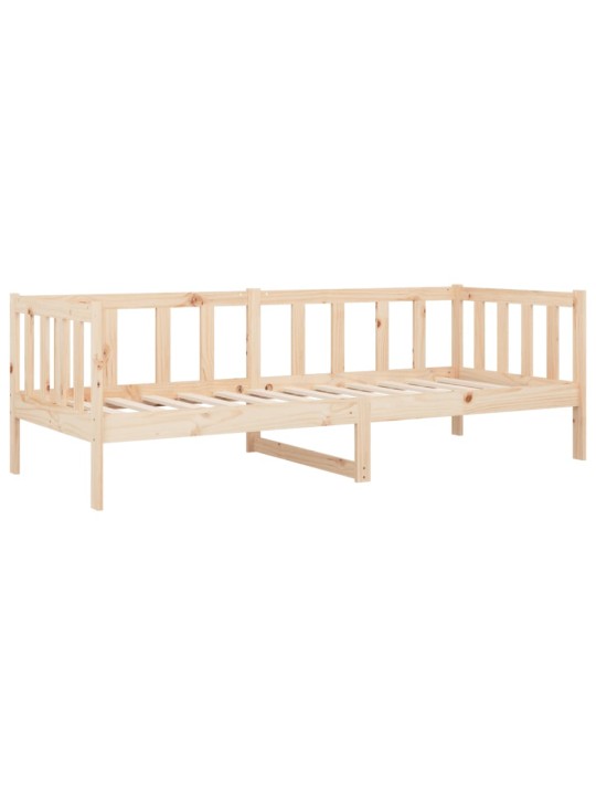 Válenda bez matrace 90 x 190 cm masivní borovice