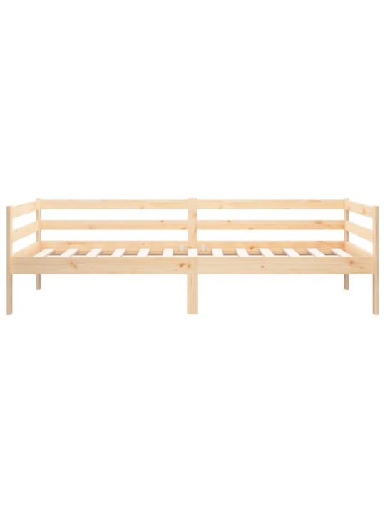 Válenda bez matrace 80 x 200 cm masivní borovice
