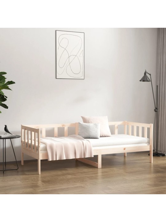 Válenda bez matrace 80 x 200 cm masivní borovice
