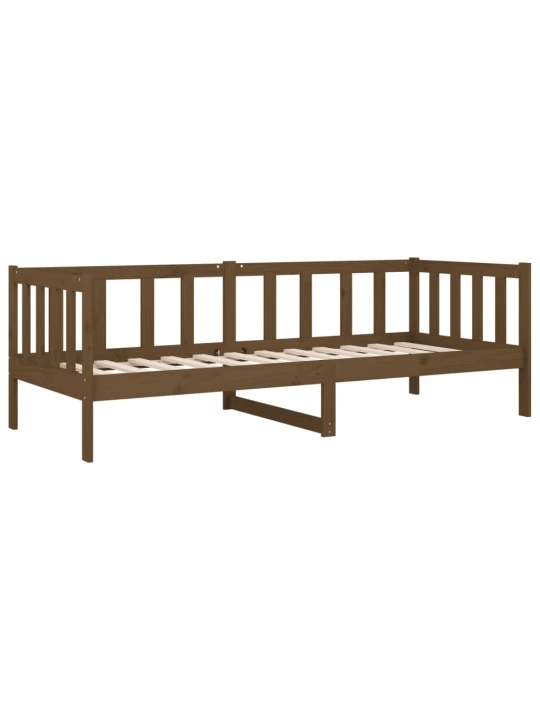 Válenda medově hnědá 80 x 200 cm masivní borové dřevo