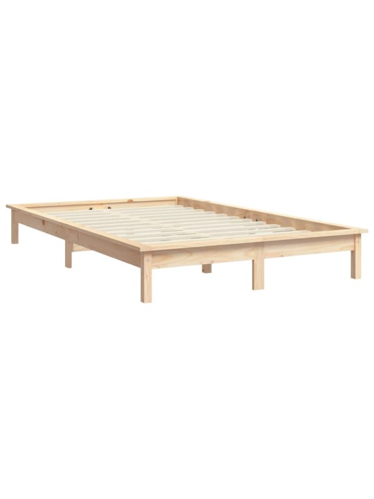 Rám postele 180 x 200 cm Super King Size masivní borovice