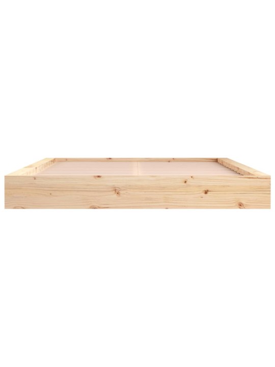 Rám postele 150 x 200 cm King Size masivní dřevo