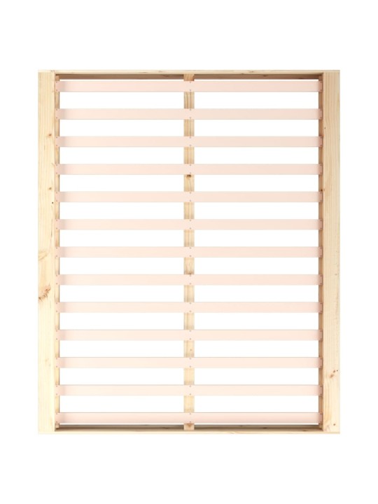Rám postele 150 x 200 cm King Size masivní dřevo