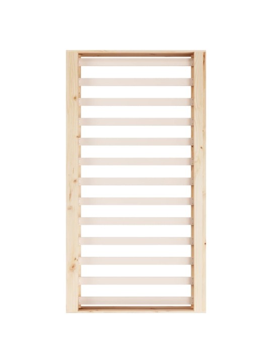 Rám postele 90 x 200 cm masivní dřevo
