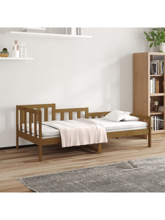 Válenda medově hnědá 80 x 200 cm masivní borové dřevo