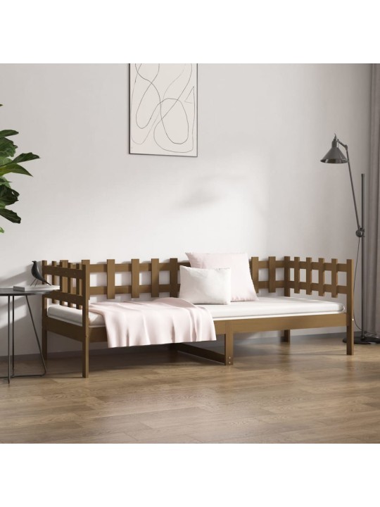 Válenda medově hnědá 80 x 200 cm masivní borovice