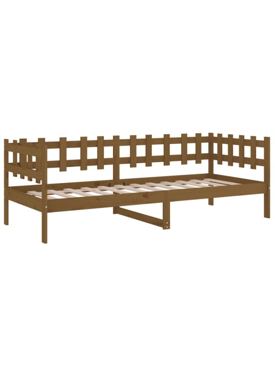 Válenda medově hnědá 80 x 200 cm masivní borovice