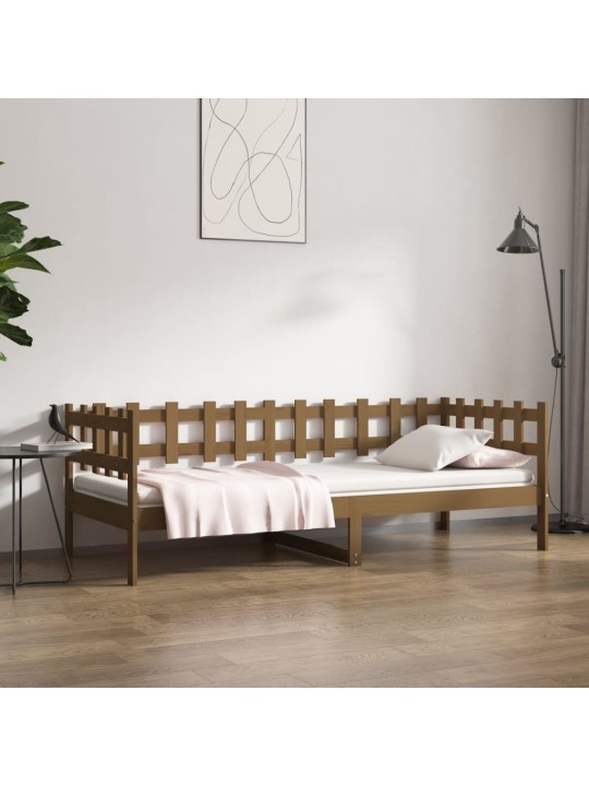 Válenda medově hnědá 80 x 200 cm masivní borovice