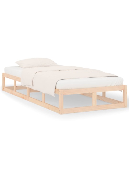Rám postele 90 x 200 cm masivní dřevo
