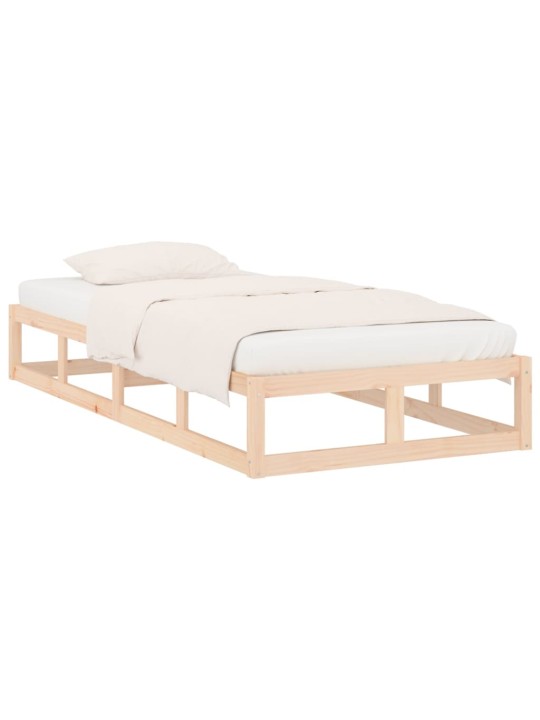 Rám postele 90 x 200 cm masivní dřevo