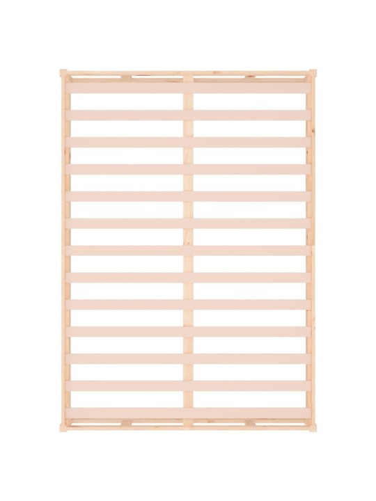 Rám postele 200 x 200 cm masivní dřevo