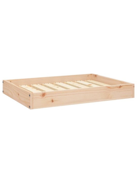 Pelíšek pro psy 71,5 x 54 x 9 cm masivní borovice