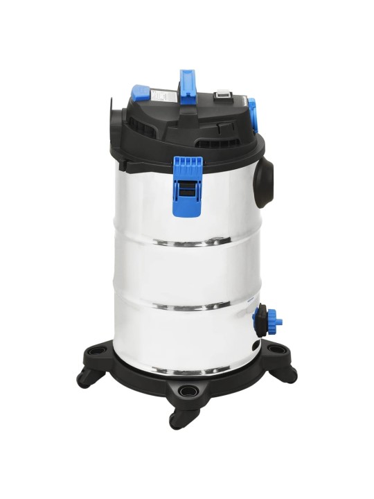 Vysavač na suché a mokré vysávání 1 200 W 30 l stříbrný