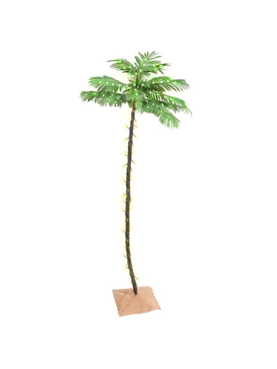 Palma se 136 teplými bílými LED diodami 220 cm