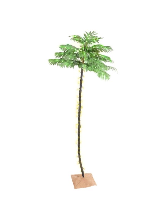 Palma se 252 teplými bílými LED diodami 400 cm