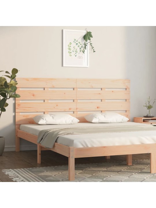 Čelo postele 120 x 3 x 80 cm masivní borovice