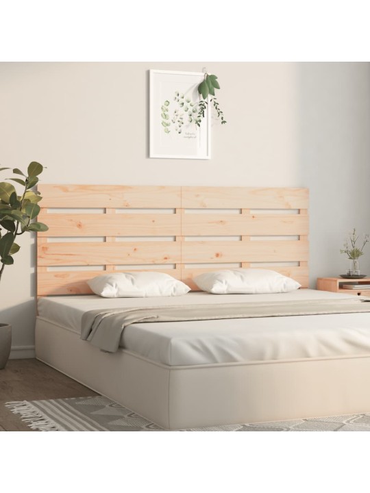 Čelo postele 140 x 3 x 80 cm masivní borovice