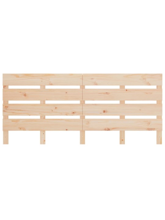 Čelo postele 150 x 3 x 80 cm masivní borovice