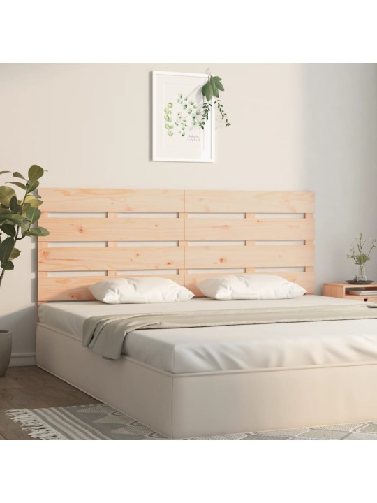 Čelo postele 160 x 3 x 80 cm masivní borovice