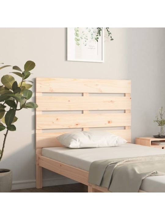 Čelo postele 75 x 3 x 80 cm masivní borovice