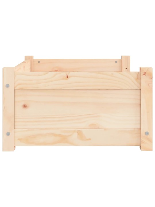 Pelíšek pro psy 65,5 x 50,5 x 28 cm masivní borovice