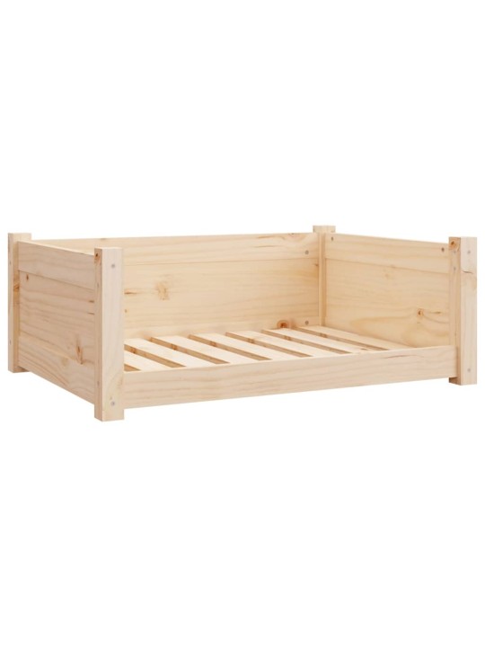 Pelíšek pro psy 75,5 x 55,5 x 28 cm masivní borovice