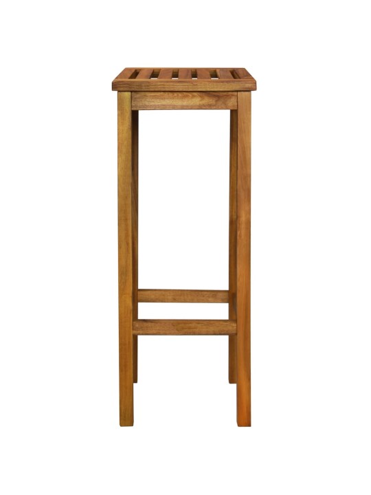 5dílný zahradní barový set masivní akáciové dřevo