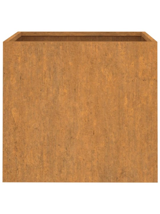 Truhlík 32 x 30 x 29 cm cortenová ocel