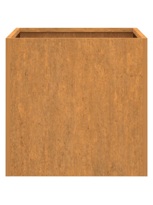 Truhlík 32 x 30 x 29 cm cortenová ocel