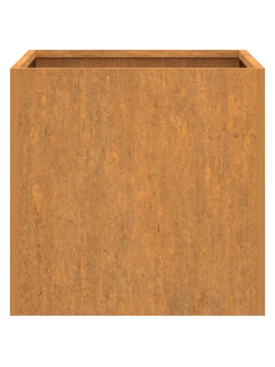 Truhlíky 2 ks 42x40x39 cm cortenová ocel