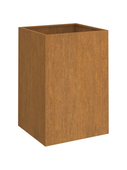 Truhlík 42x38x75 cm cortenová ocel