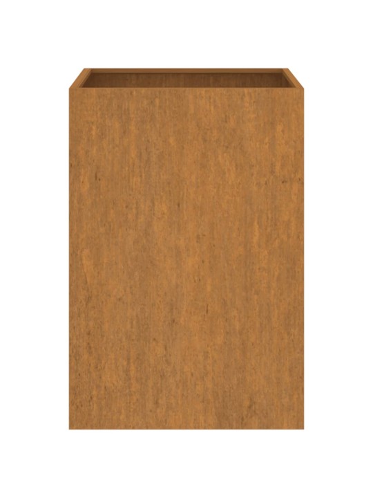 Truhlík 42x38x75 cm cortenová ocel