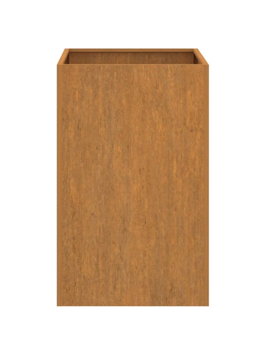 Truhlík 42x38x75 cm cortenová ocel