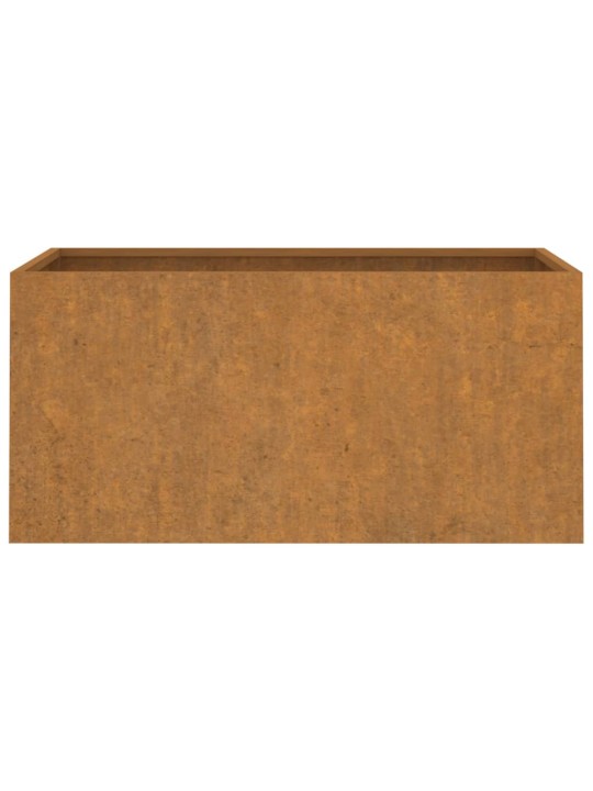 Truhlík 62x30x29 cm cortenová ocel