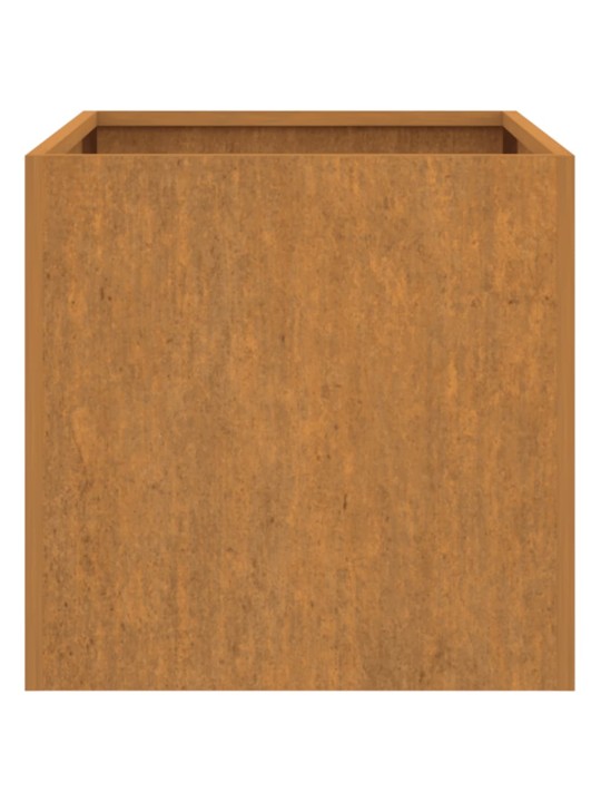 Truhlík 62x30x29 cm cortenová ocel
